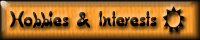 Interests & Hobbies