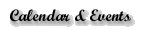 Calendar & Events