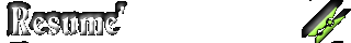 Resume