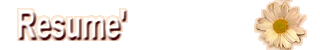 Resume