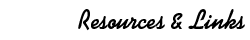 Resources & Links