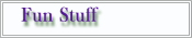 Fun Stuff