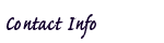 Contact Info