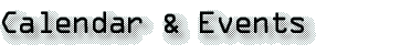 Calendar